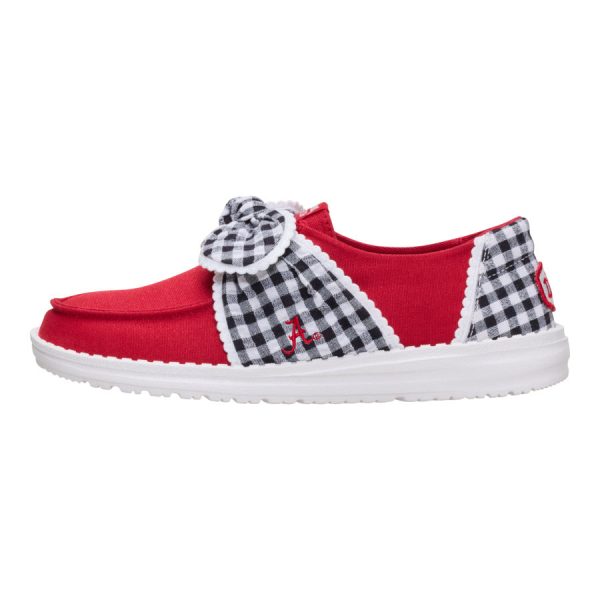 Wendy Bow Alabama Crimson Tide - Crimson/White